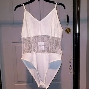 White Bodysuit - Forever21